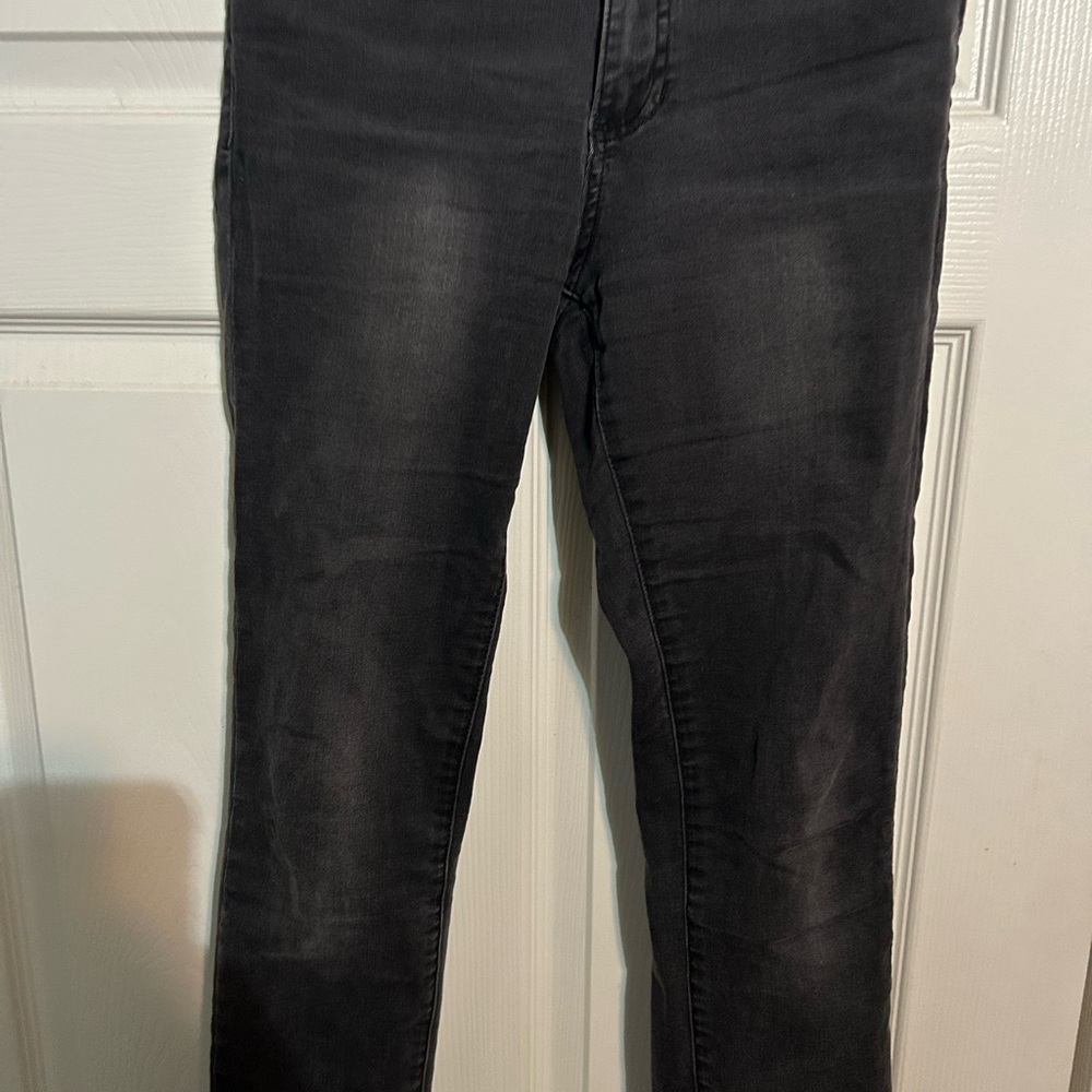 Tahari Womens Dark‎ Gray Skinny Jeans